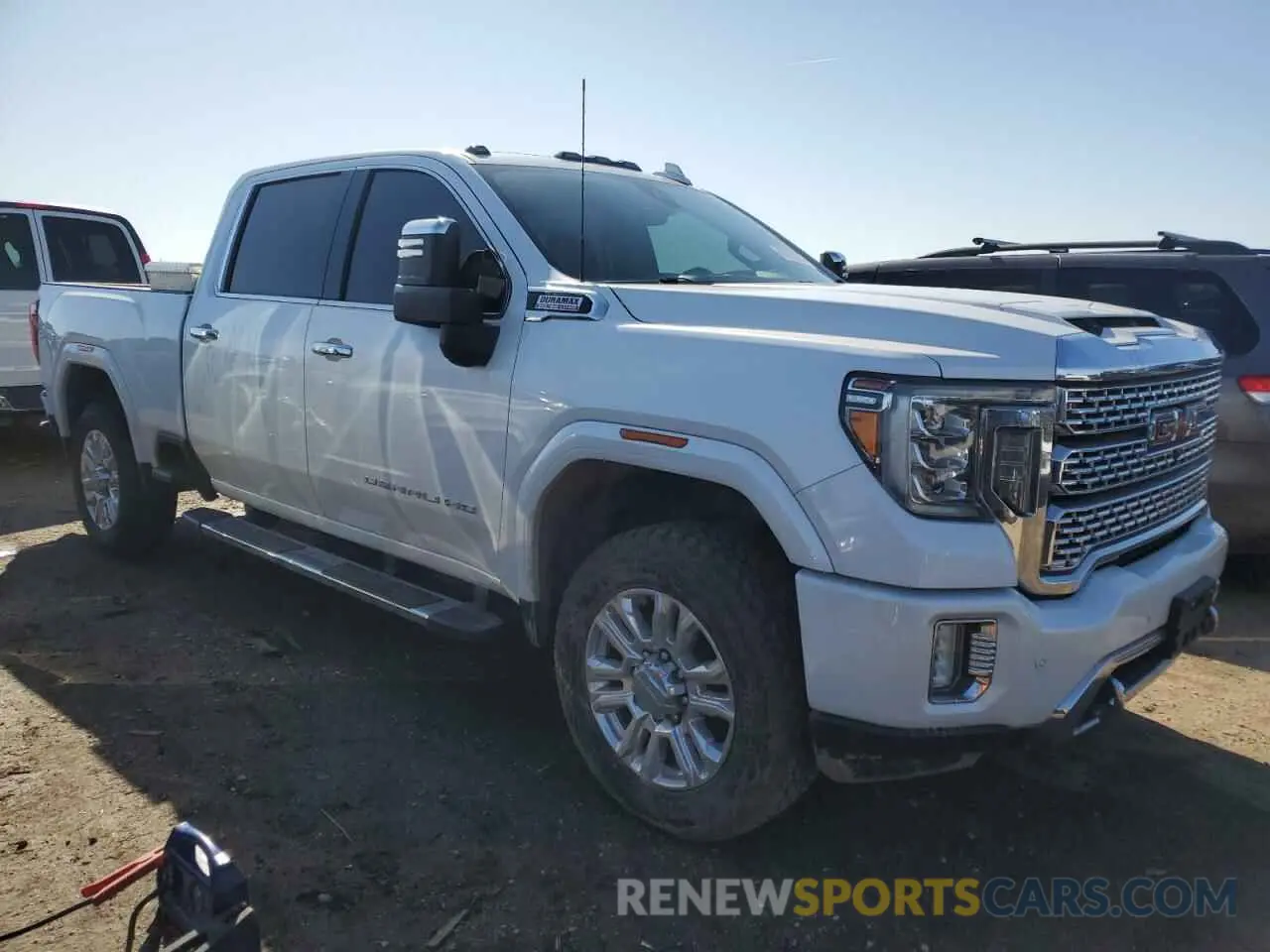 4 Photograph of a damaged car 1GT49REY0LF257980 GMC SIERRA 2020