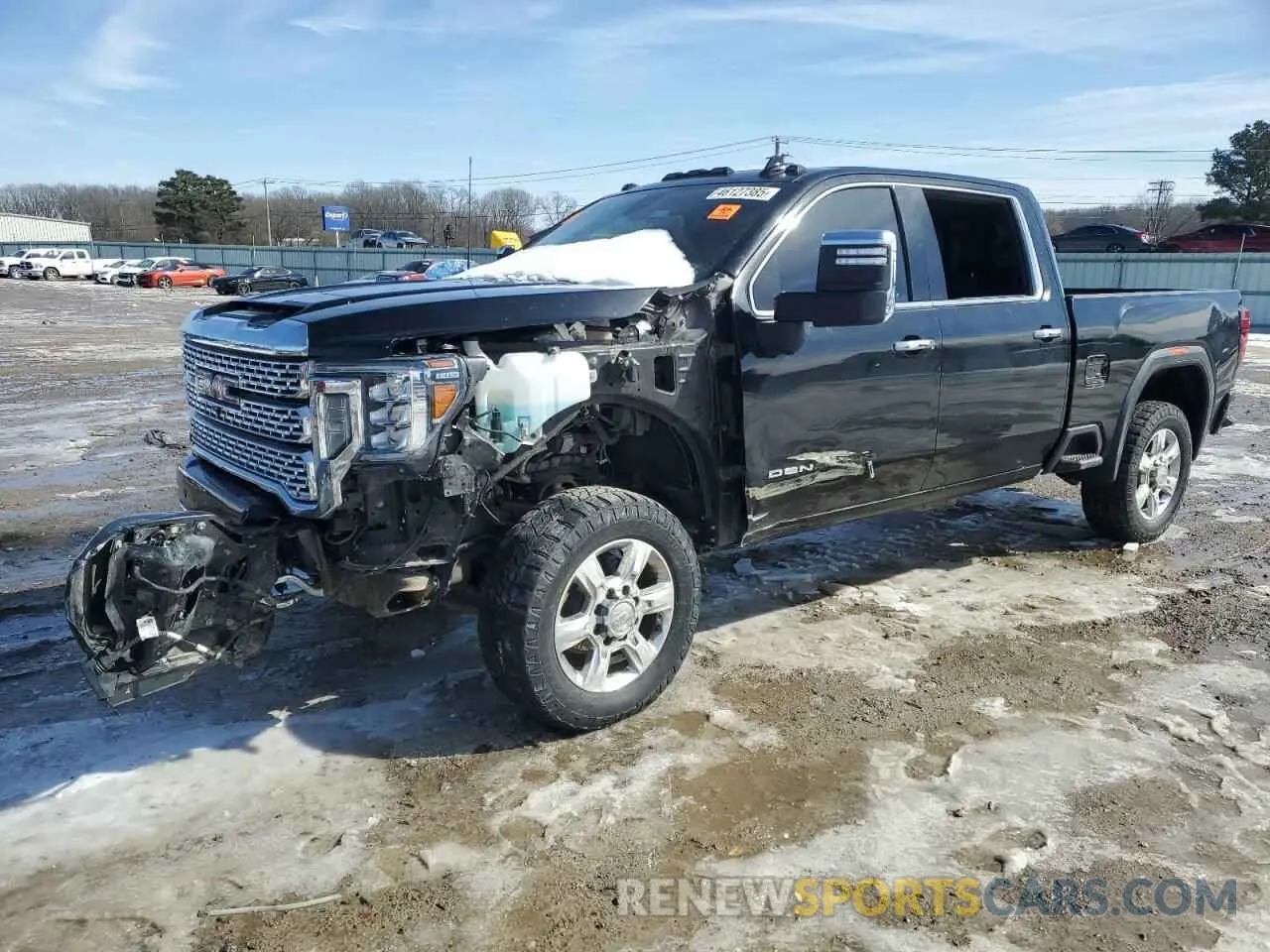 1 Photograph of a damaged car 1GT49REY0LF268364 GMC SIERRA 2020