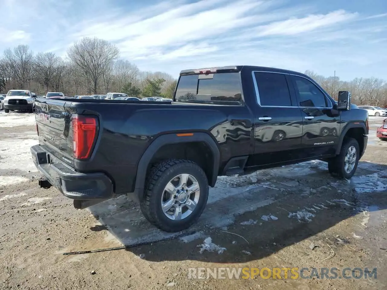 3 Photograph of a damaged car 1GT49REY0LF268364 GMC SIERRA 2020