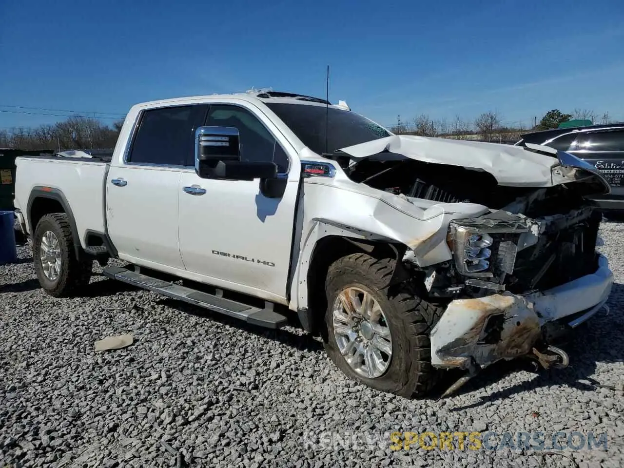 4 Photograph of a damaged car 1GT49REY1LF209940 GMC SIERRA 2020
