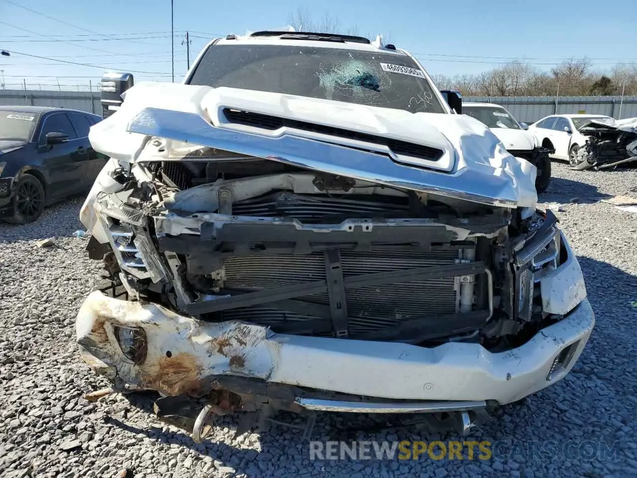 5 Photograph of a damaged car 1GT49REY1LF209940 GMC SIERRA 2020