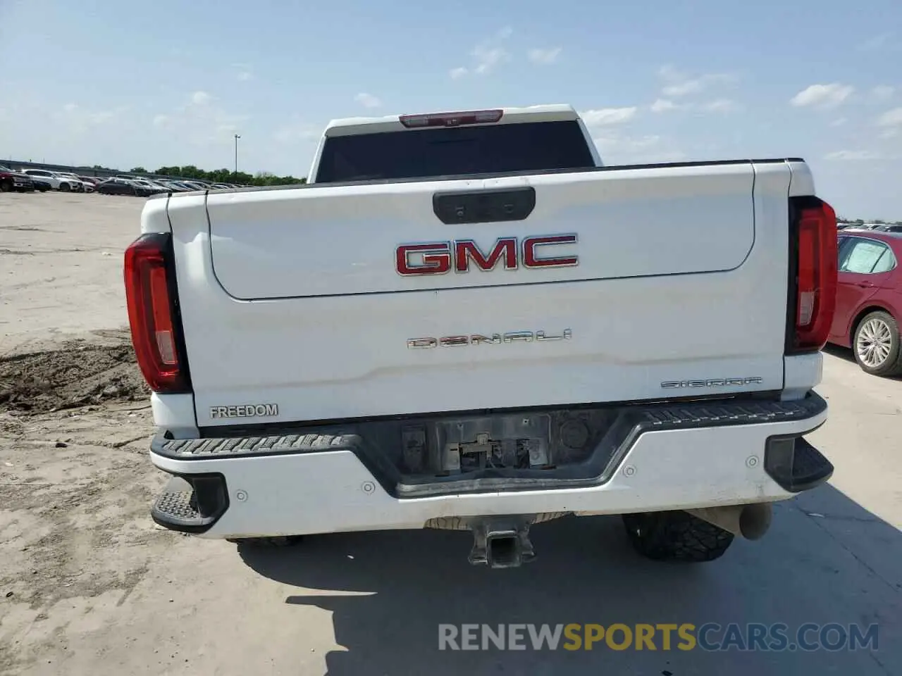 6 Photograph of a damaged car 1GT49REY1LF225393 GMC SIERRA 2020