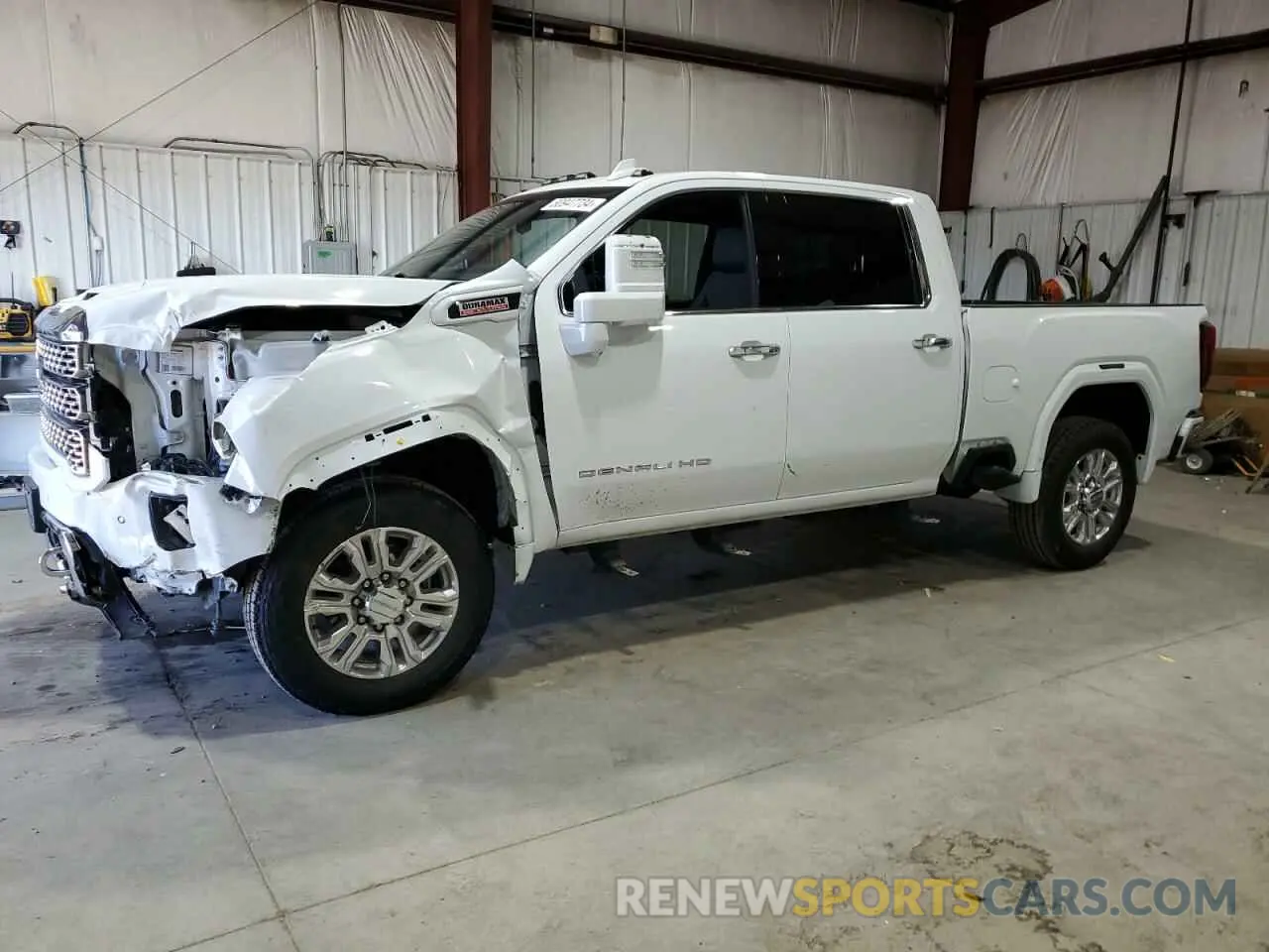 1 Photograph of a damaged car 1GT49REY3LF107118 GMC SIERRA 2020