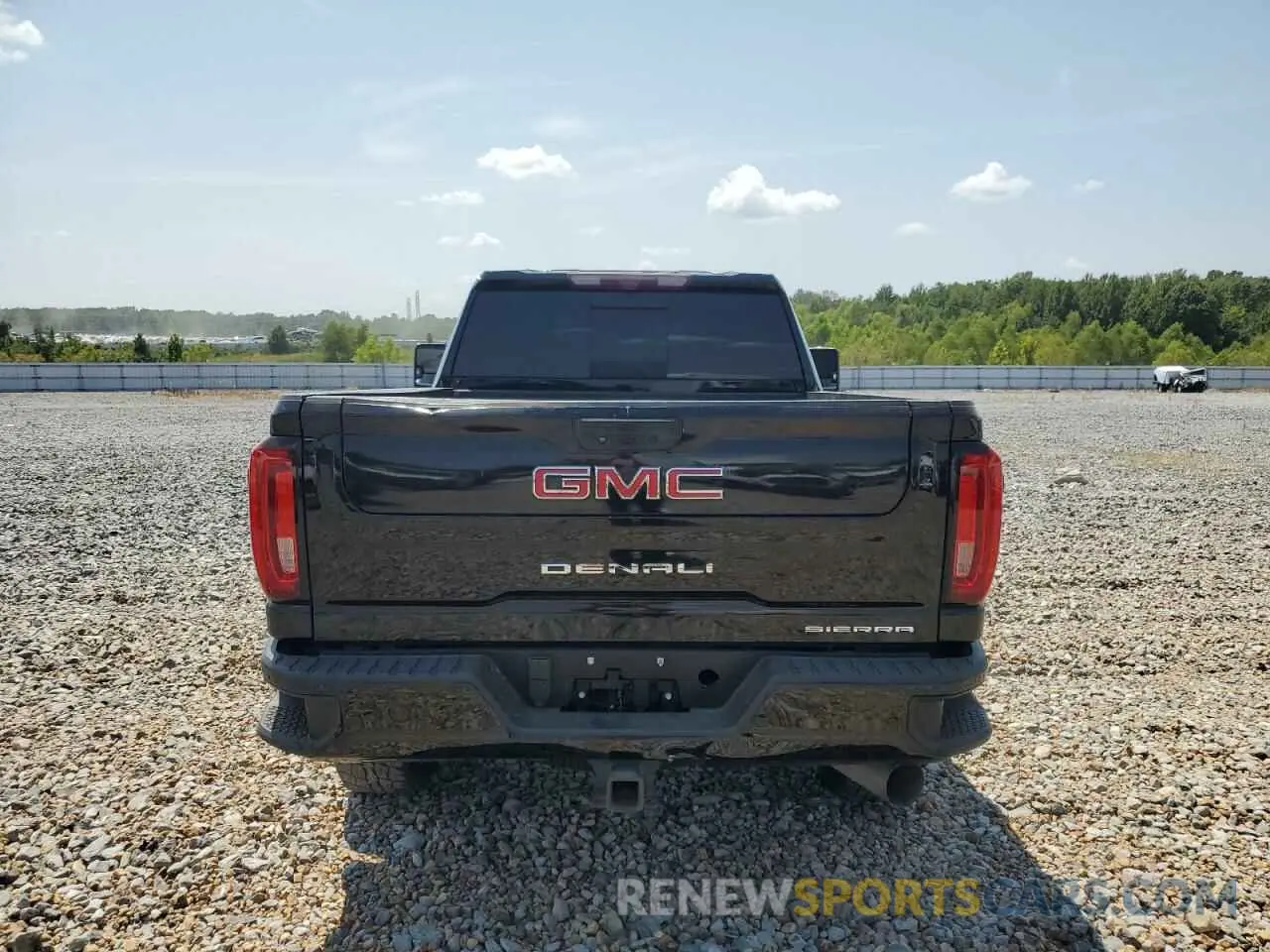 6 Photograph of a damaged car 1GT49REY3LF327956 GMC SIERRA 2020