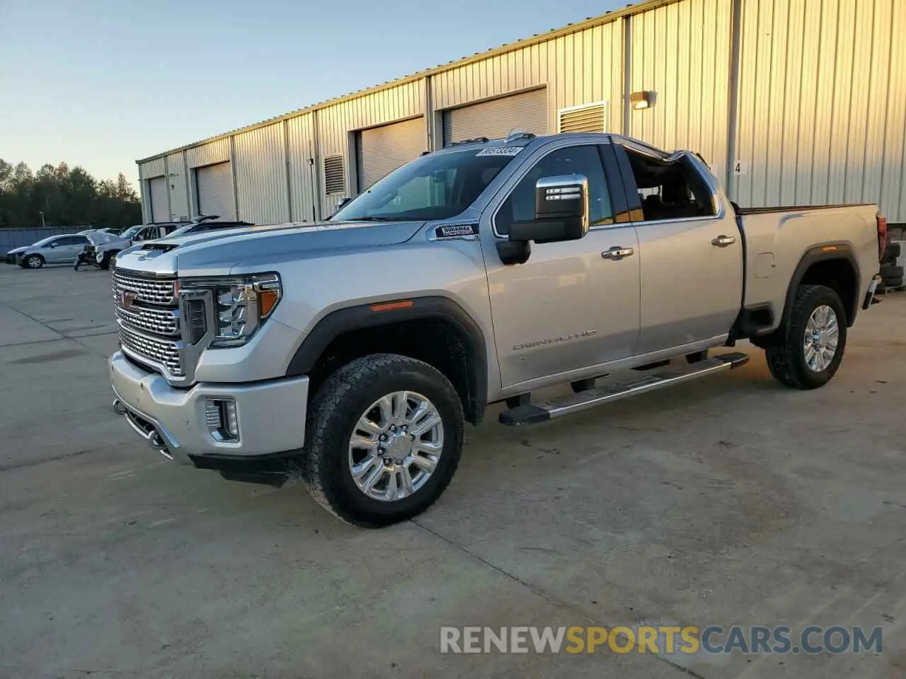 1 Photograph of a damaged car 1GT49REY3LF344868 GMC SIERRA 2020