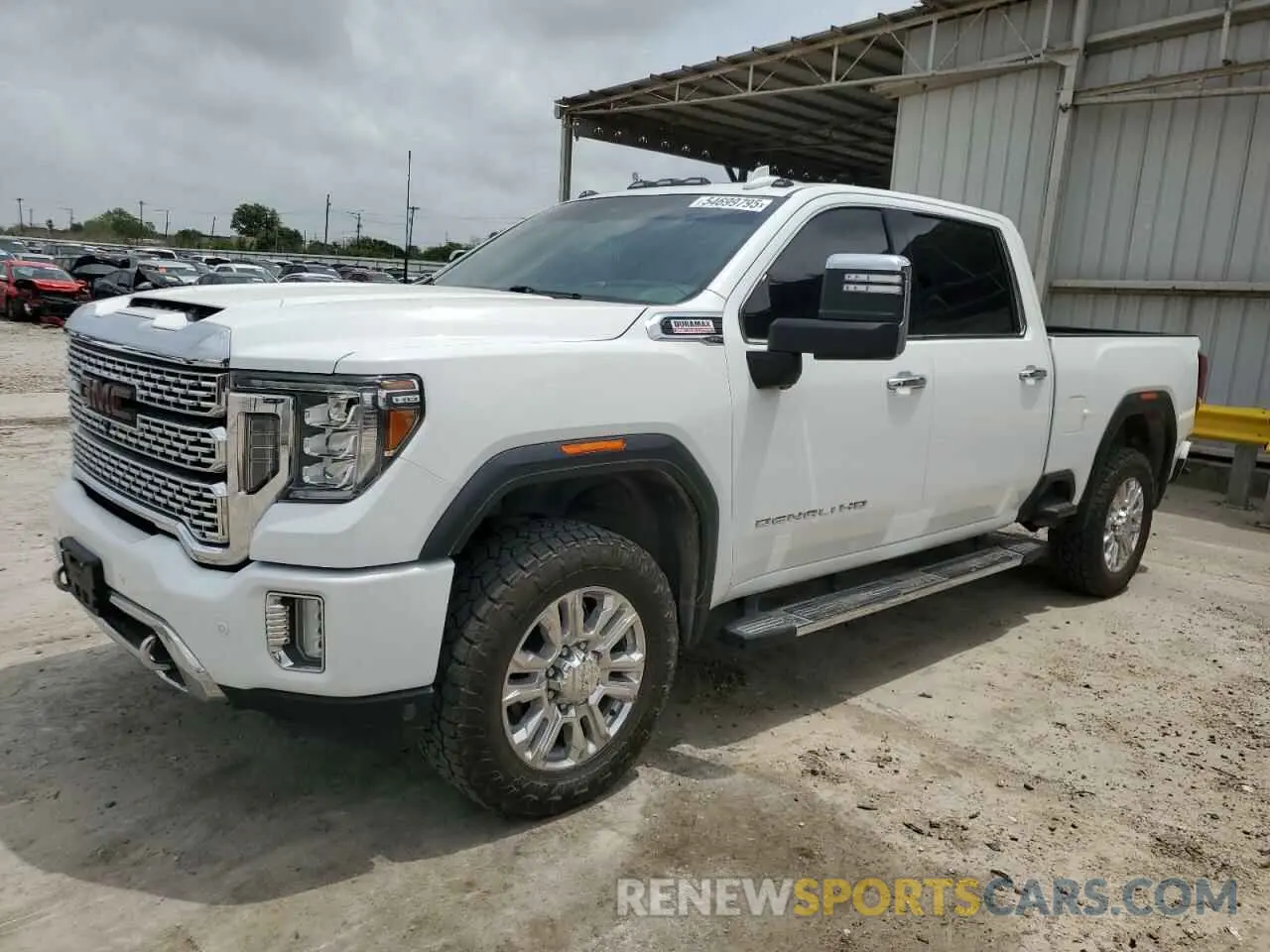 1 Photograph of a damaged car 1GT49REY5LF210606 GMC SIERRA 2020