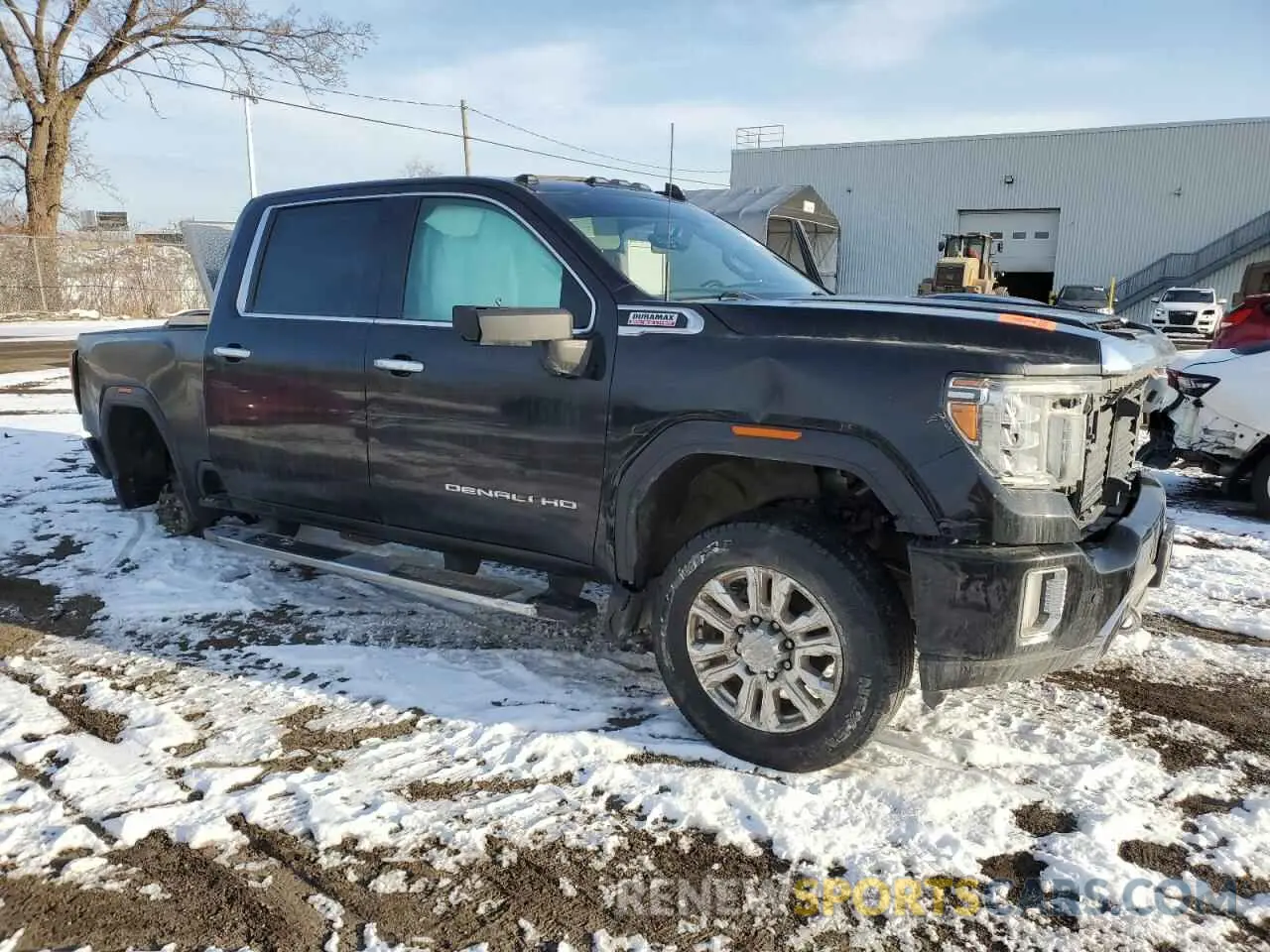 4 Photograph of a damaged car 1GT49REY9LF223116 GMC SIERRA 2020