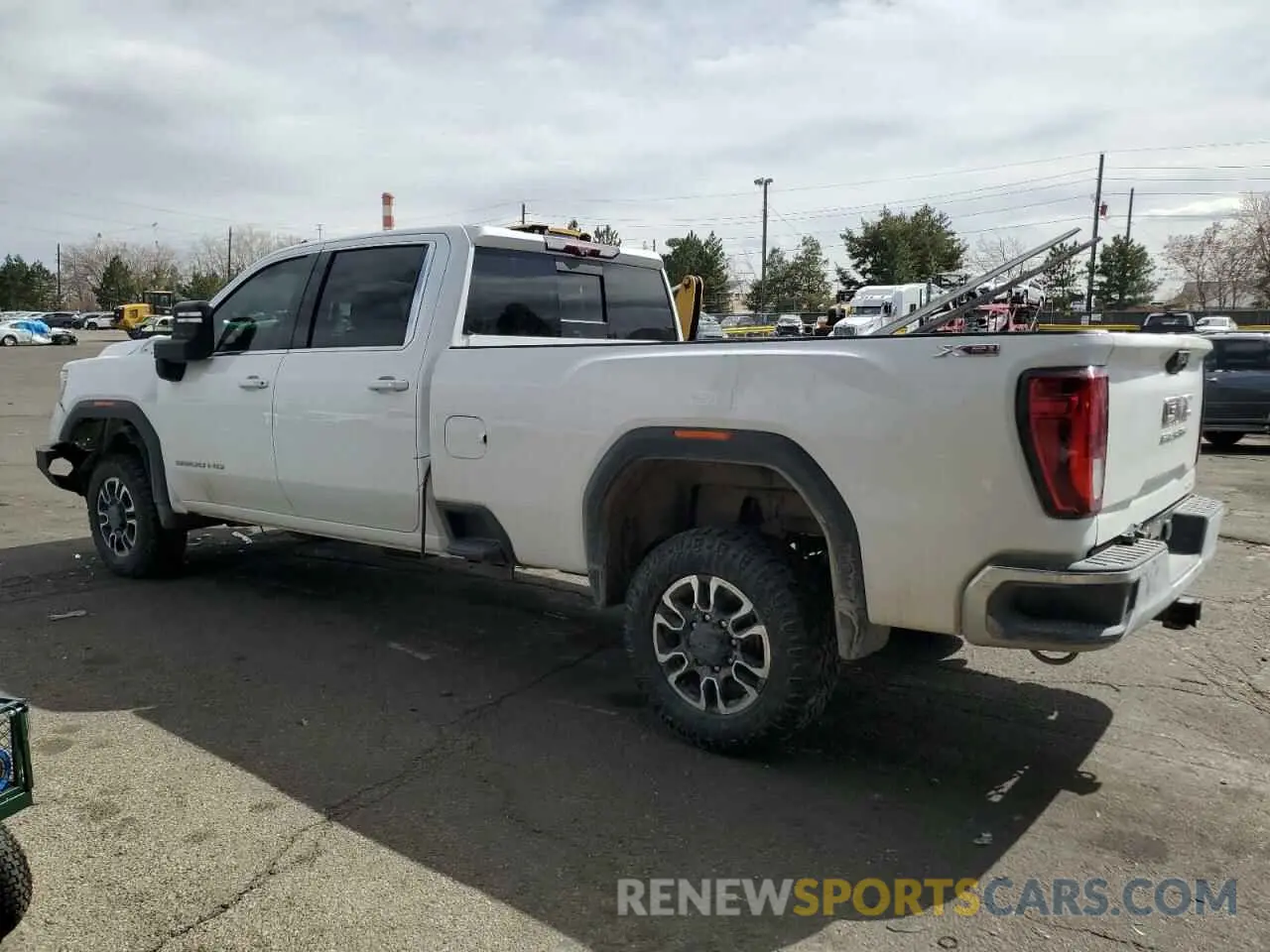 2 Photograph of a damaged car 1GT49TEY3LF217048 GMC SIERRA 2020