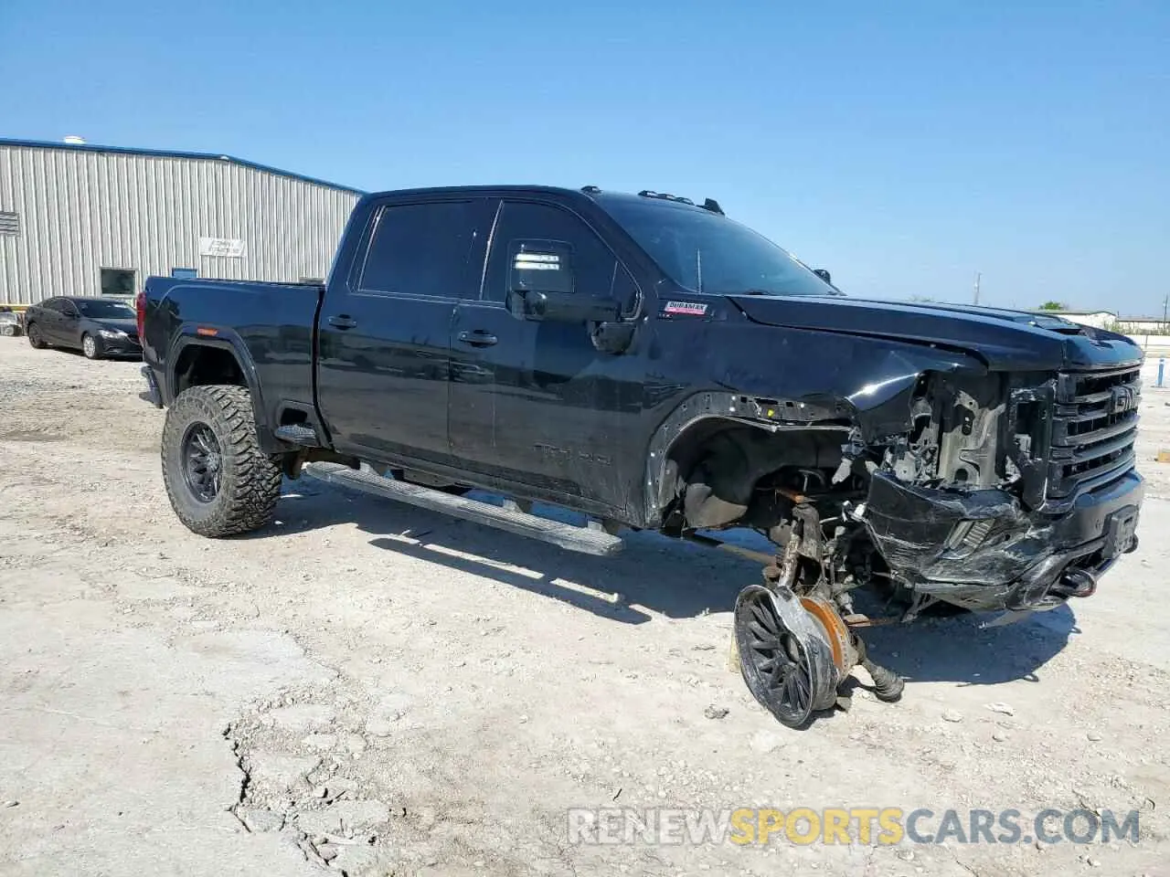 4 Photograph of a damaged car 1GT49VEY7LF315026 GMC SIERRA 2020