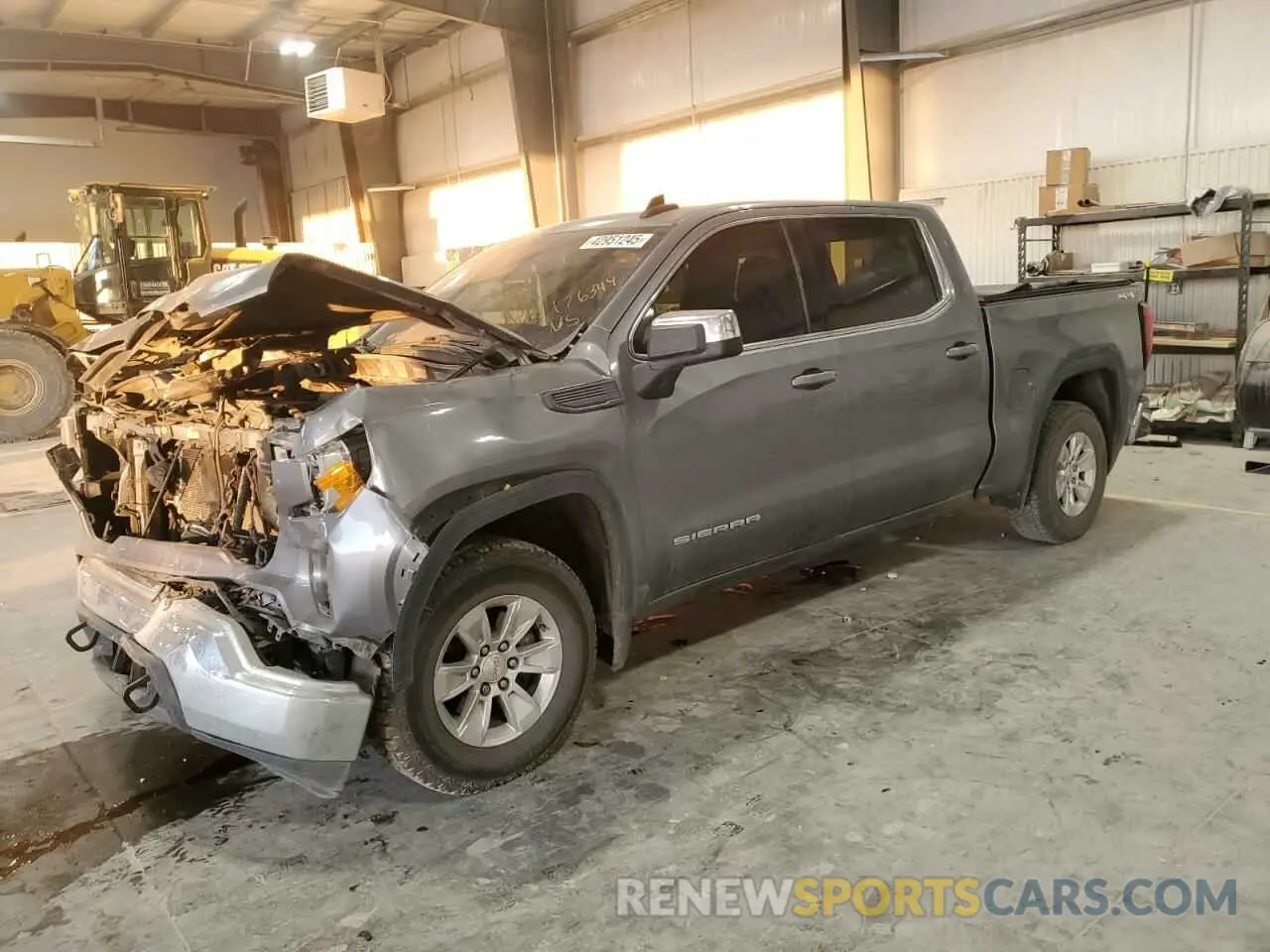 1 Photograph of a damaged car 1GTP9BEK6LZ176349 GMC SIERRA 2020