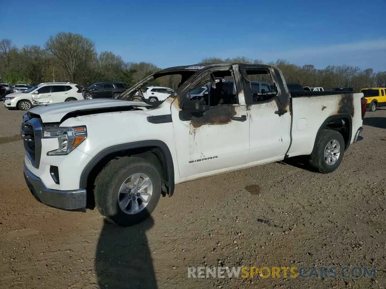 1 Photograph of a damaged car 1GTR8AEF0LZ322107 GMC SIERRA 2020