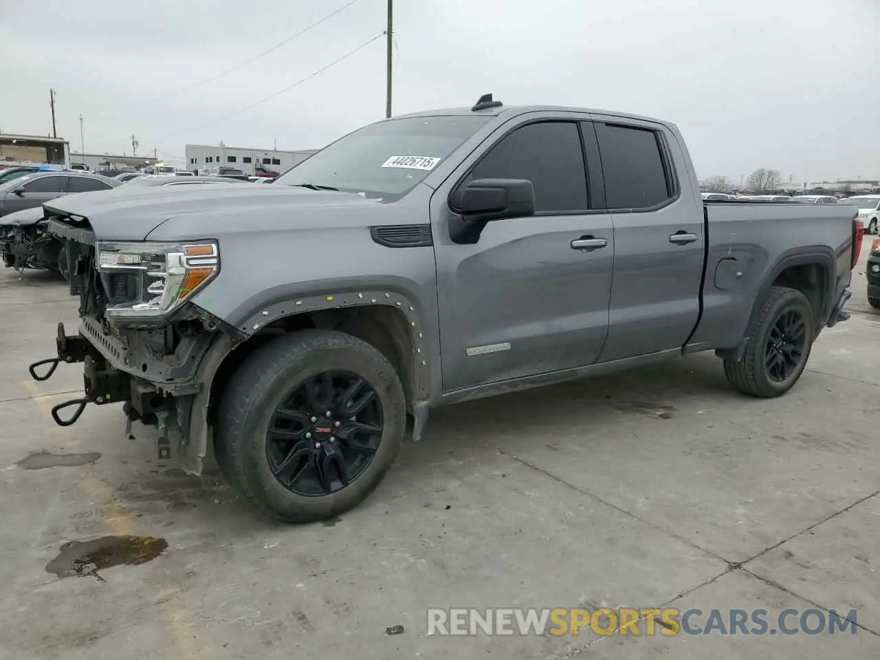 1 Photograph of a damaged car 1GTR8CEK4LZ340554 GMC SIERRA 2020