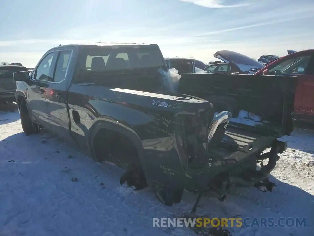 2 Photograph of a damaged car 1GTR9BED8LZ265656 GMC SIERRA 2020