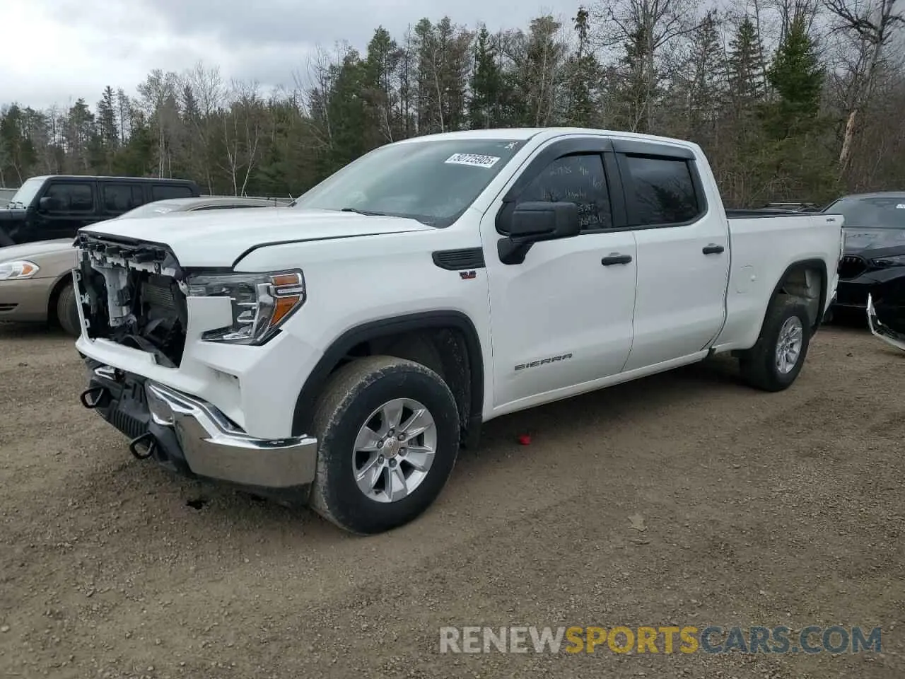 1 Photograph of a damaged car 1GTU9AEF0LZ325287 GMC SIERRA 2020