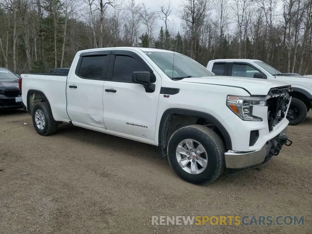 4 Photograph of a damaged car 1GTU9AEF0LZ325287 GMC SIERRA 2020