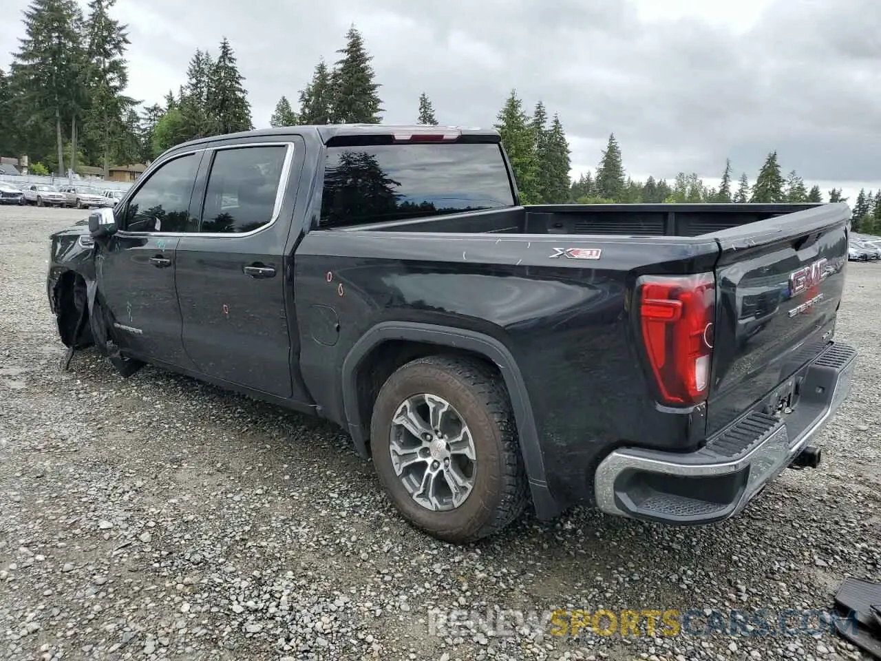 2 Photograph of a damaged car 1GTU9BED2LZ265162 GMC SIERRA 2020