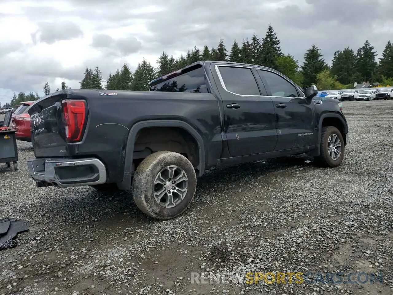 3 Photograph of a damaged car 1GTU9BED2LZ265162 GMC SIERRA 2020