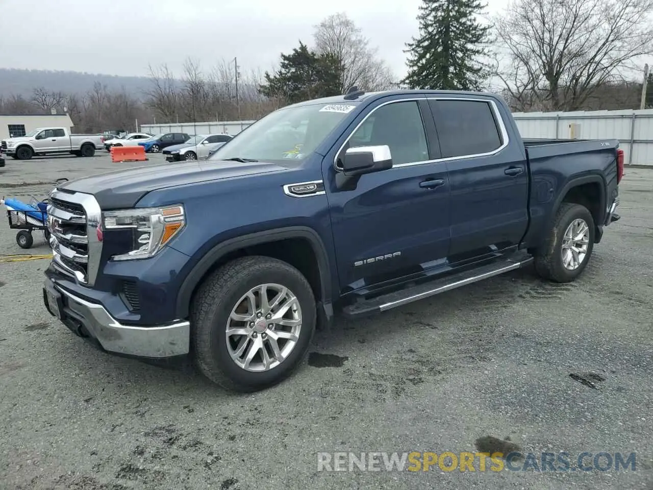 1 Photograph of a damaged car 1GTU9BED4LZ379891 GMC SIERRA 2020