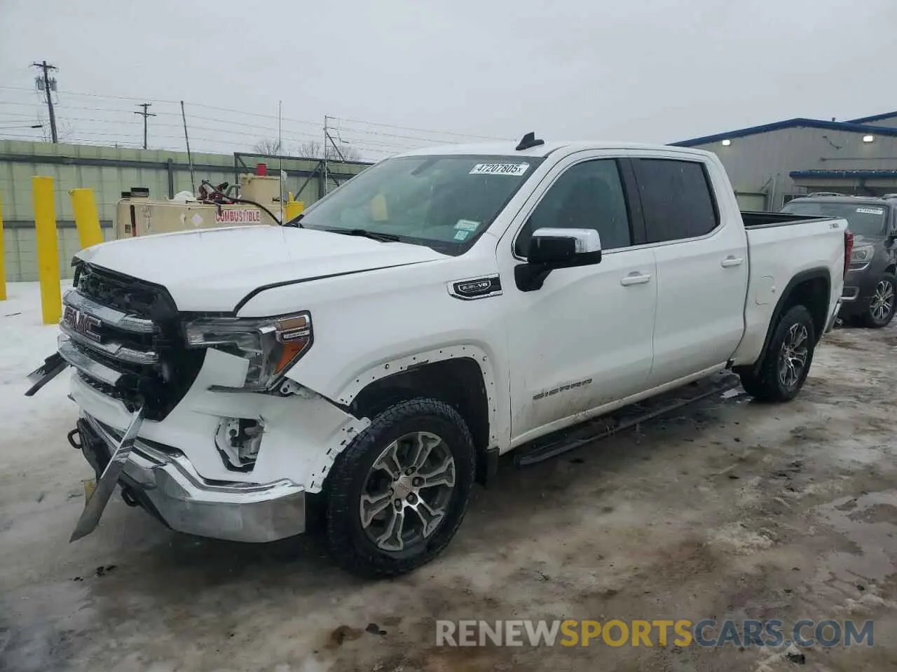 1 Photograph of a damaged car 1GTU9BED7LZ269210 GMC SIERRA 2020
