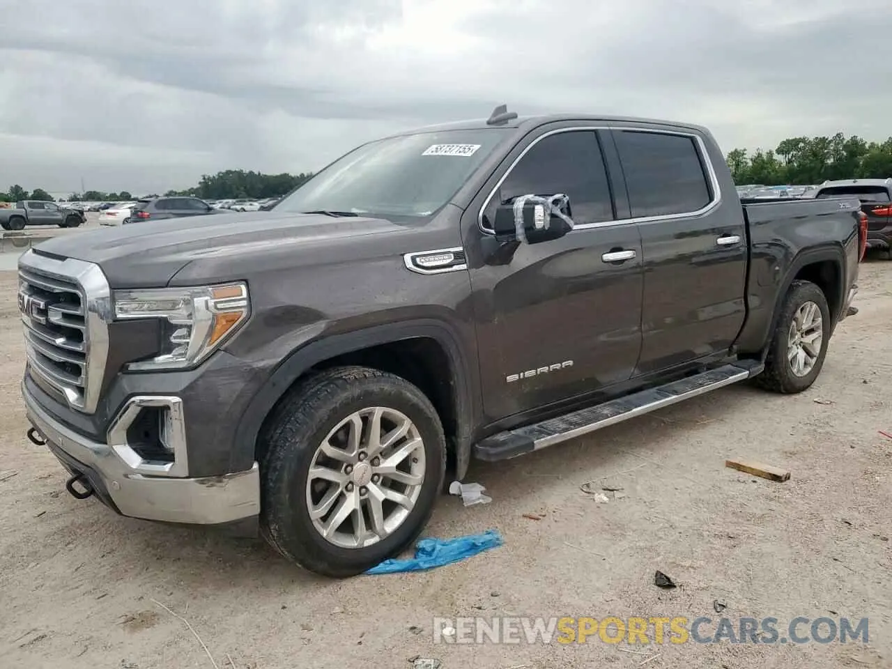 1 Photograph of a damaged car 1GTU9DED5LZ142452 GMC SIERRA 2020