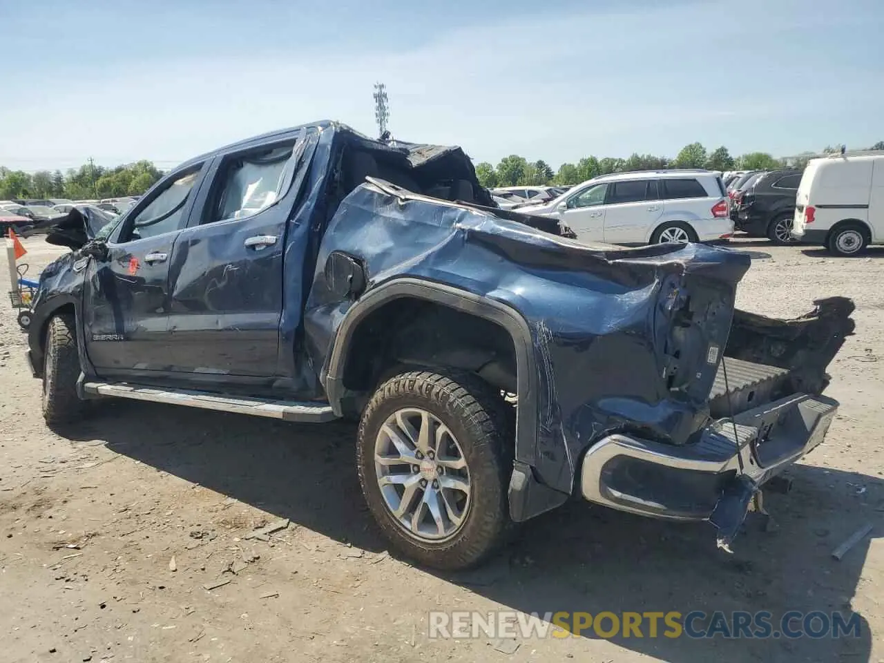 2 Photograph of a damaged car 1GTU9DEL1LZ120598 GMC SIERRA 2020