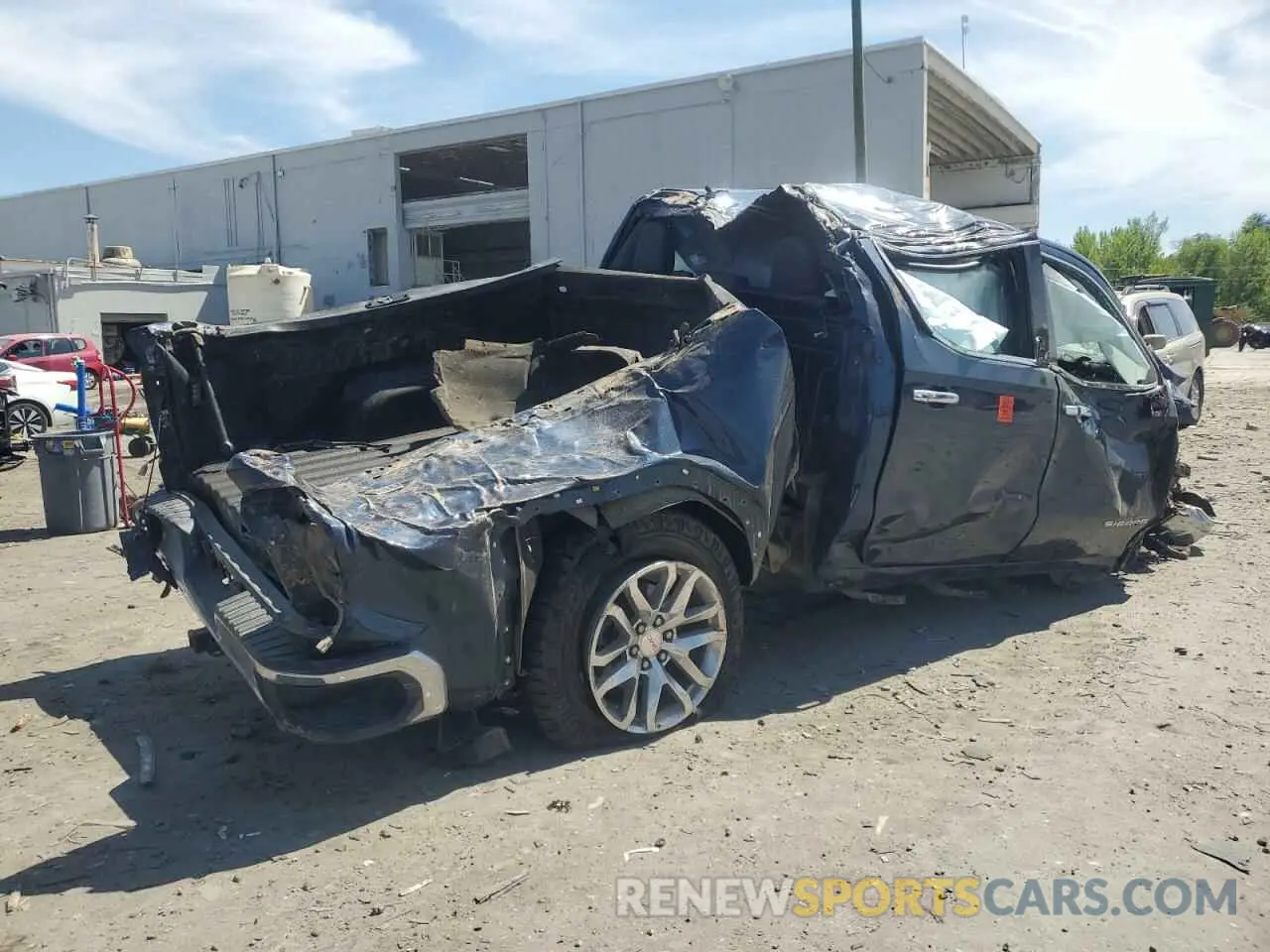 3 Photograph of a damaged car 1GTU9DEL1LZ120598 GMC SIERRA 2020