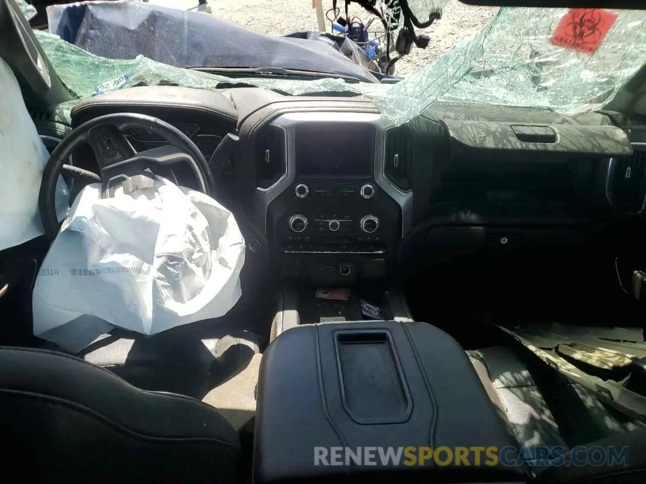 8 Photograph of a damaged car 1GTU9DEL1LZ120598 GMC SIERRA 2020
