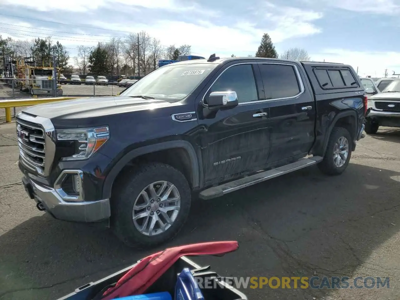 1 Photograph of a damaged car 1GTU9DEL7LZ286740 GMC SIERRA 2020
