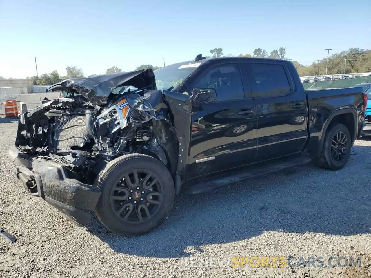 1 Photograph of a damaged car 3GTP8CED3LG428679 GMC SIERRA 2020