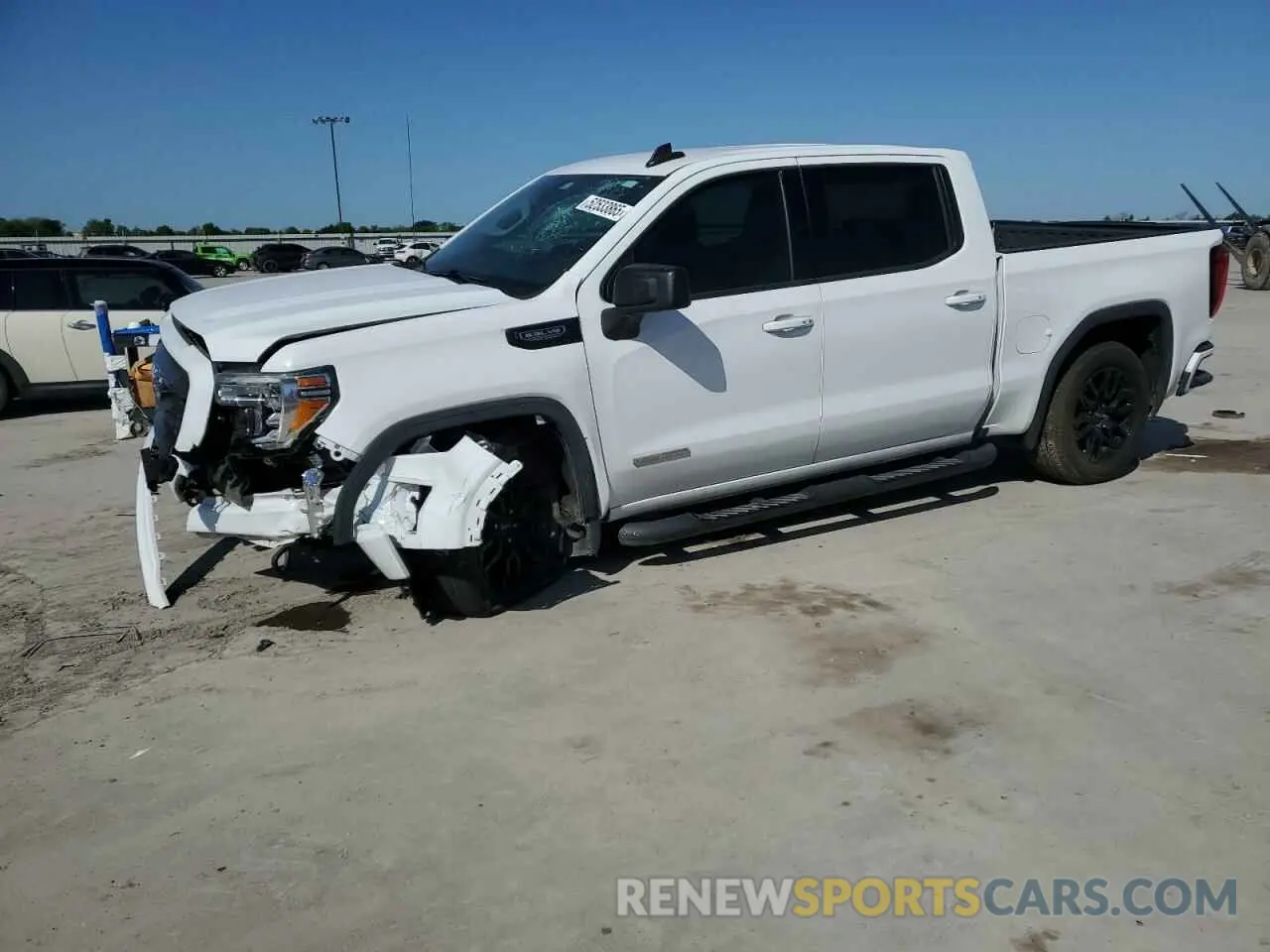 1 Photograph of a damaged car 3GTP8CED6LG225141 GMC SIERRA 2020