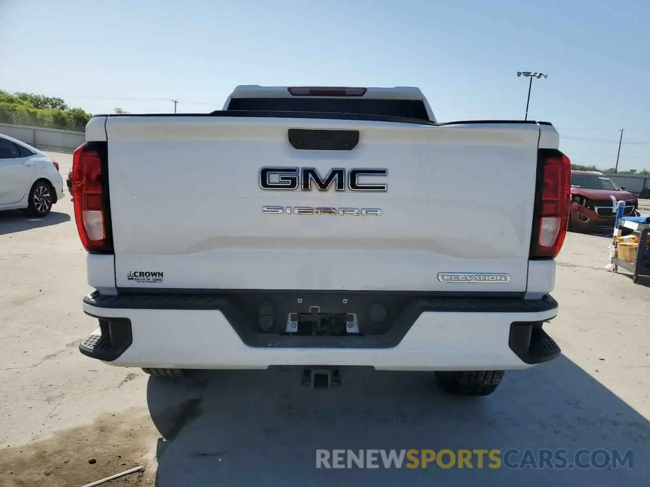 6 Photograph of a damaged car 3GTP8CED6LG225141 GMC SIERRA 2020
