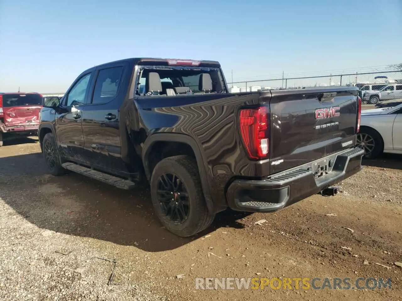 2 Photograph of a damaged car 3GTP8CED9LG208138 GMC SIERRA 2020