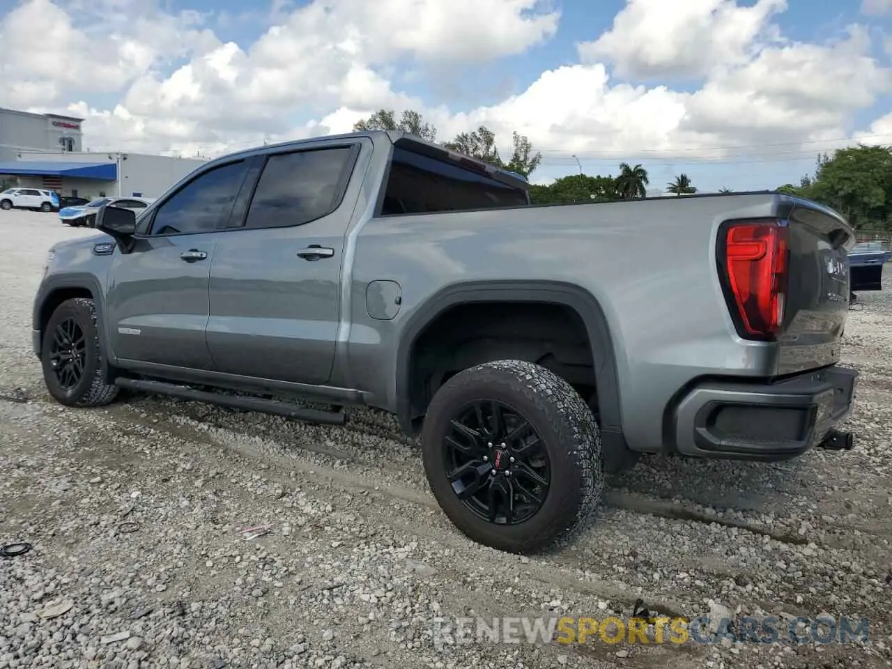 2 Photograph of a damaged car 3GTP8CEDXLG429702 GMC SIERRA 2020