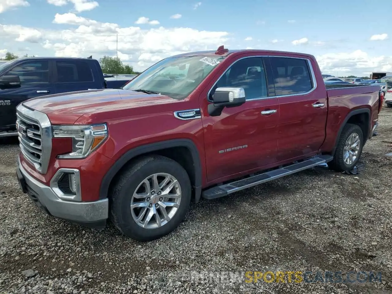 1 Photograph of a damaged car 3GTP8DED0LG213038 GMC SIERRA 2020