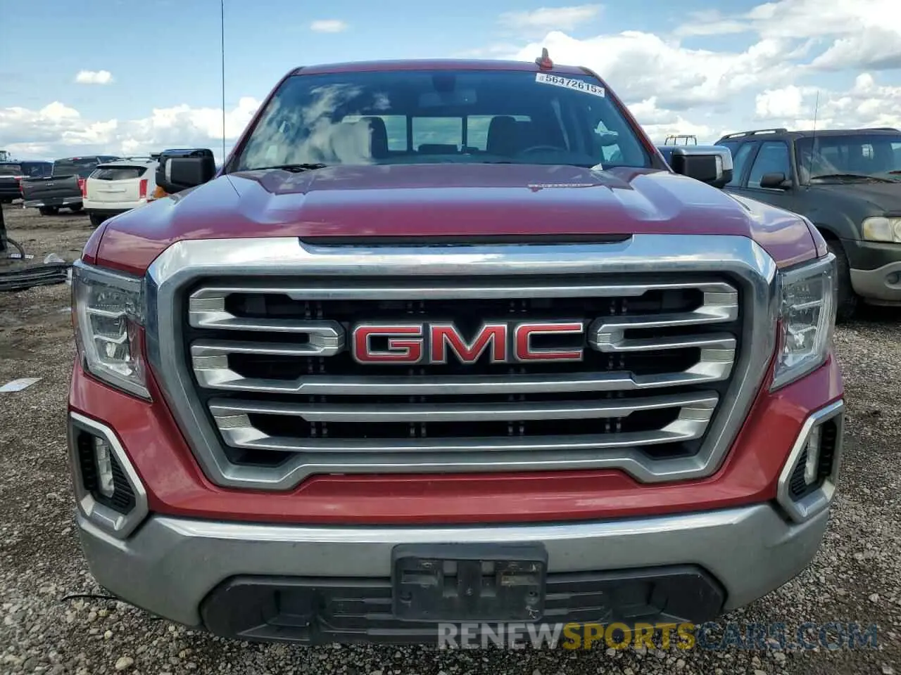 5 Photograph of a damaged car 3GTP8DED0LG213038 GMC SIERRA 2020