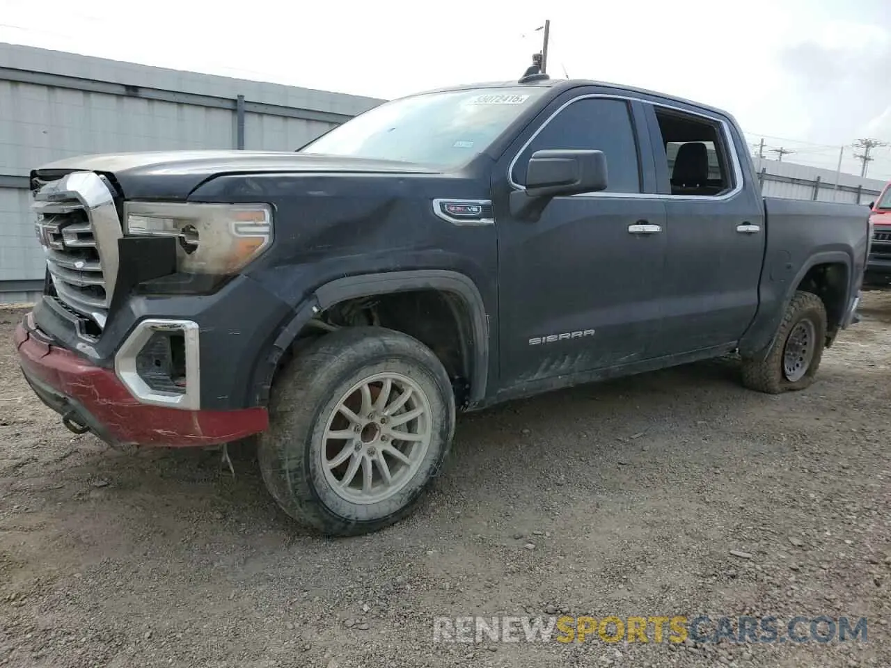 1 Photograph of a damaged car 3GTP8DED9LG292449 GMC SIERRA 2020
