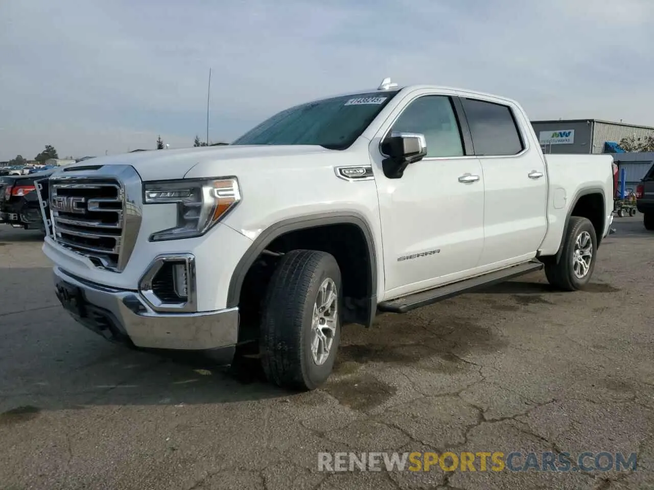 1 Photograph of a damaged car 3GTP8DED9LG386993 GMC SIERRA 2020