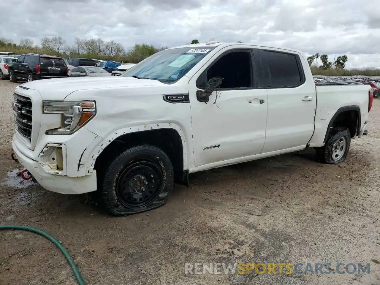 1 Photograph of a damaged car 3GTP9EED9LG253928 GMC SIERRA 2020