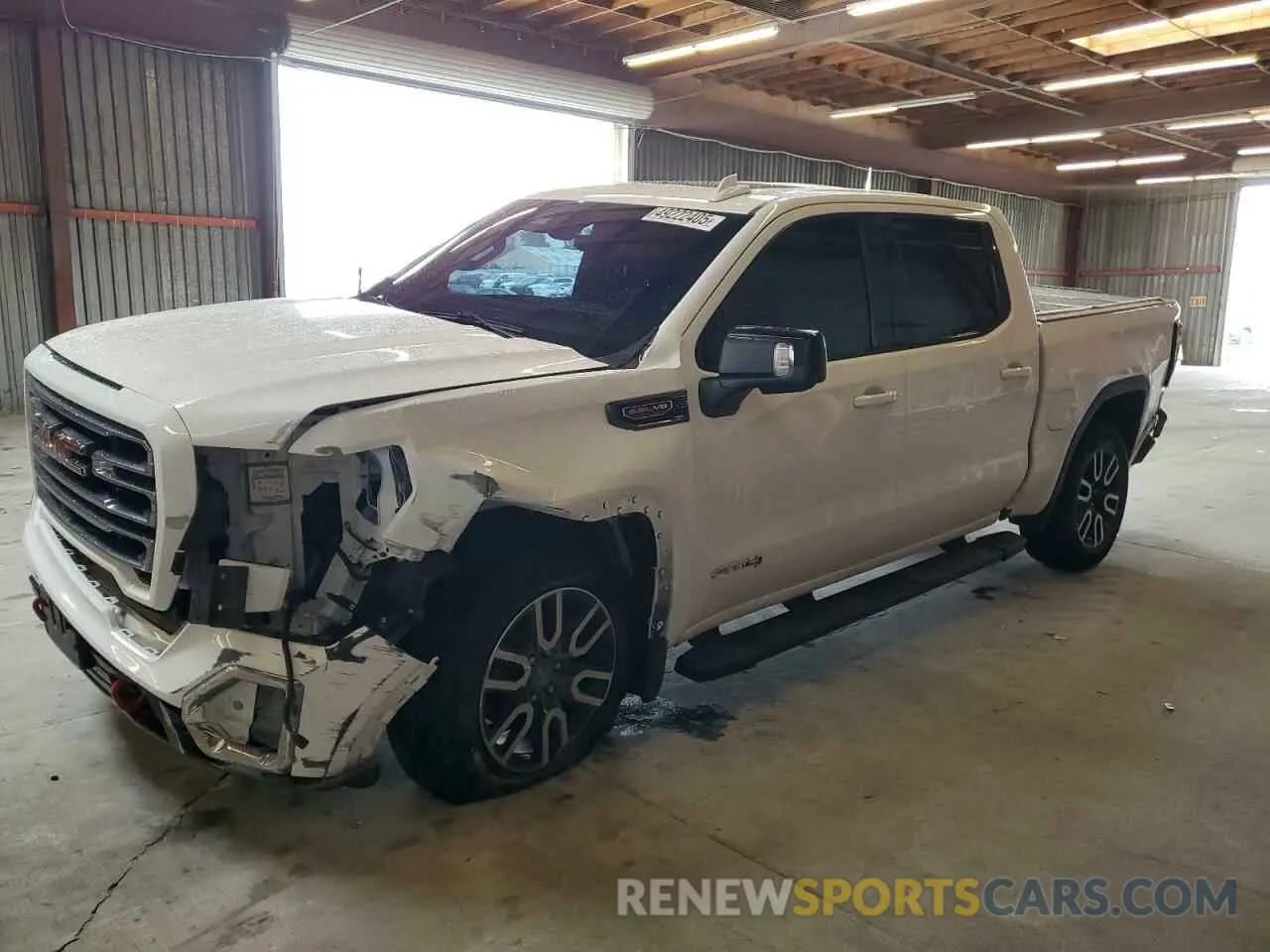 1 Photograph of a damaged car 3GTP9EEL0LG102340 GMC SIERRA 2020