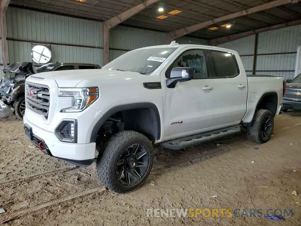1 Photograph of a damaged car 3GTP9EEL8LG412753 GMC SIERRA 2020