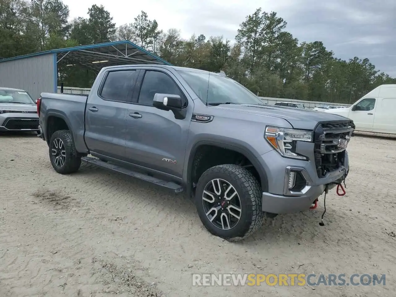 4 Photograph of a damaged car 3GTP9EEL9LG259297 GMC SIERRA 2020