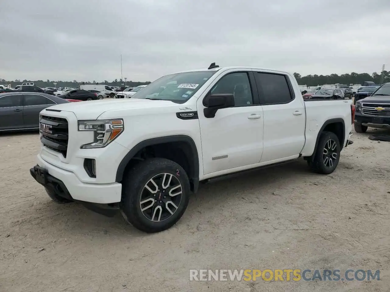 1 Photograph of a damaged car 3GTU9CED2LG145870 GMC SIERRA 2020