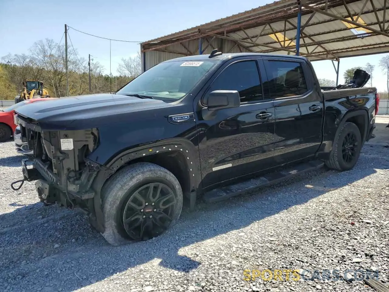 1 Photograph of a damaged car 3GTU9CED5LG306891 GMC SIERRA 2020