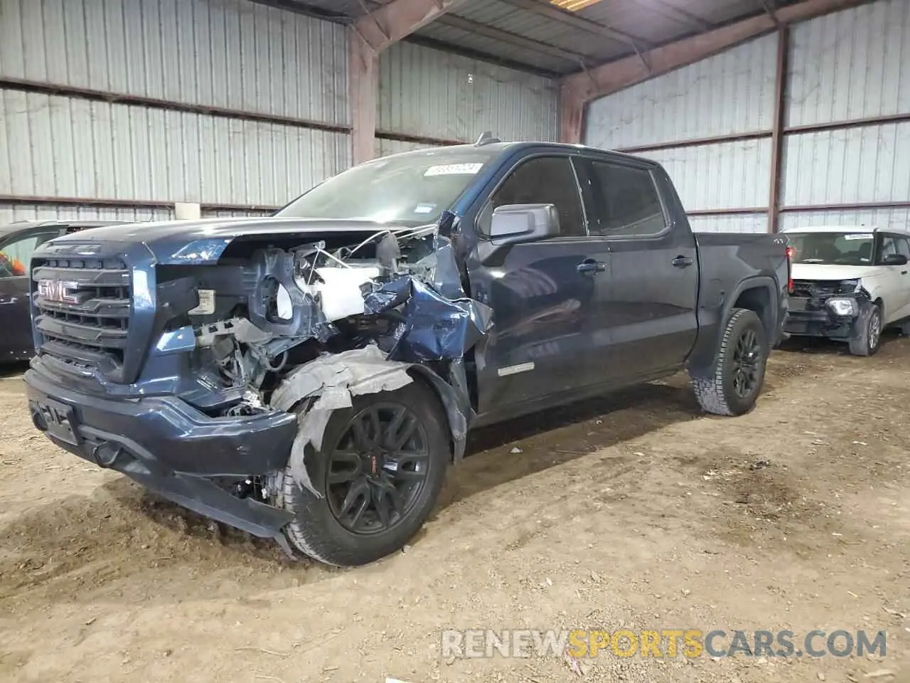 1 Photograph of a damaged car 3GTU9CED9LG144571 GMC SIERRA 2020