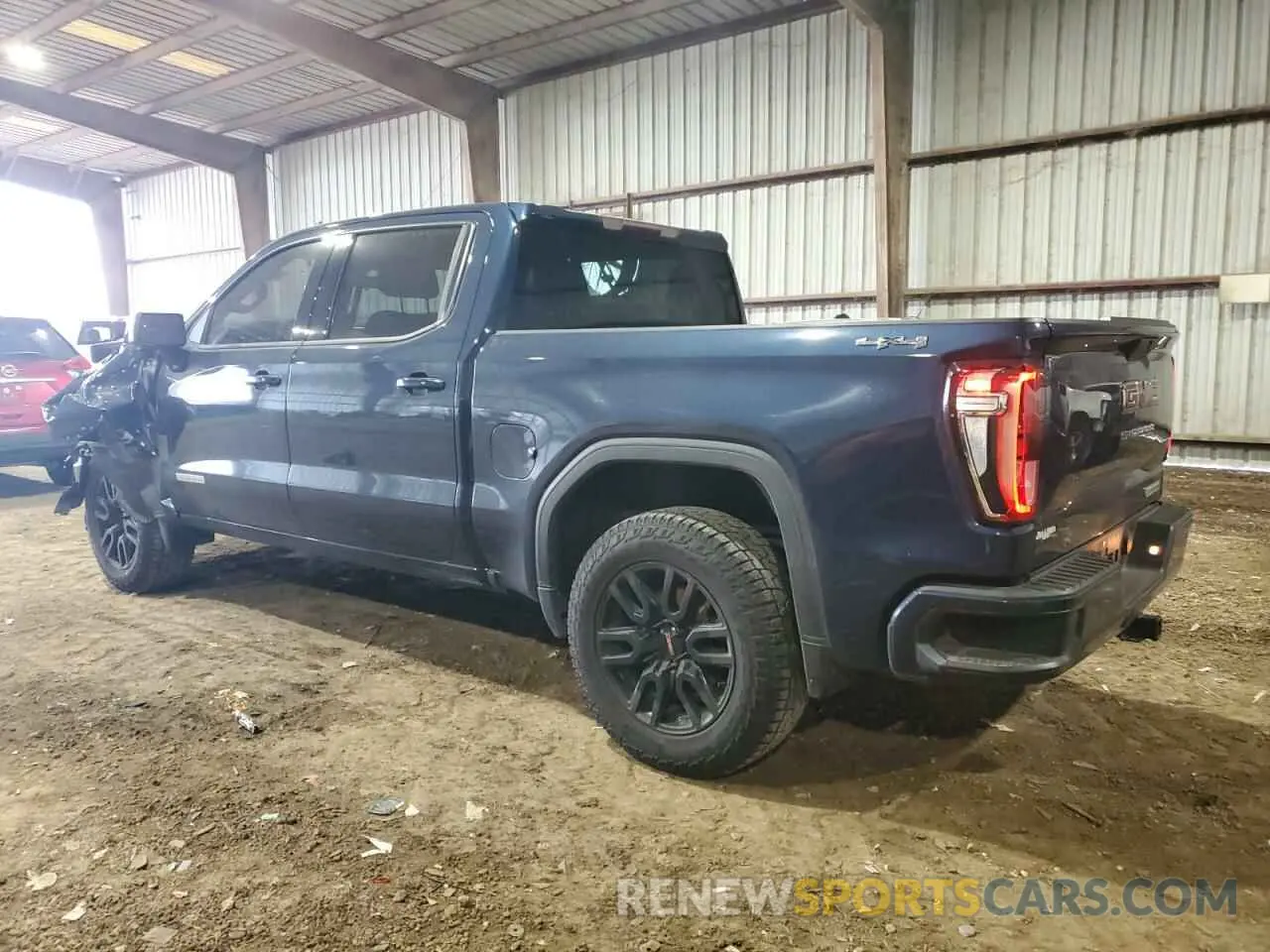 2 Photograph of a damaged car 3GTU9CED9LG144571 GMC SIERRA 2020