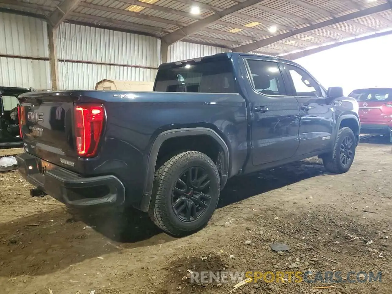 3 Photograph of a damaged car 3GTU9CED9LG144571 GMC SIERRA 2020