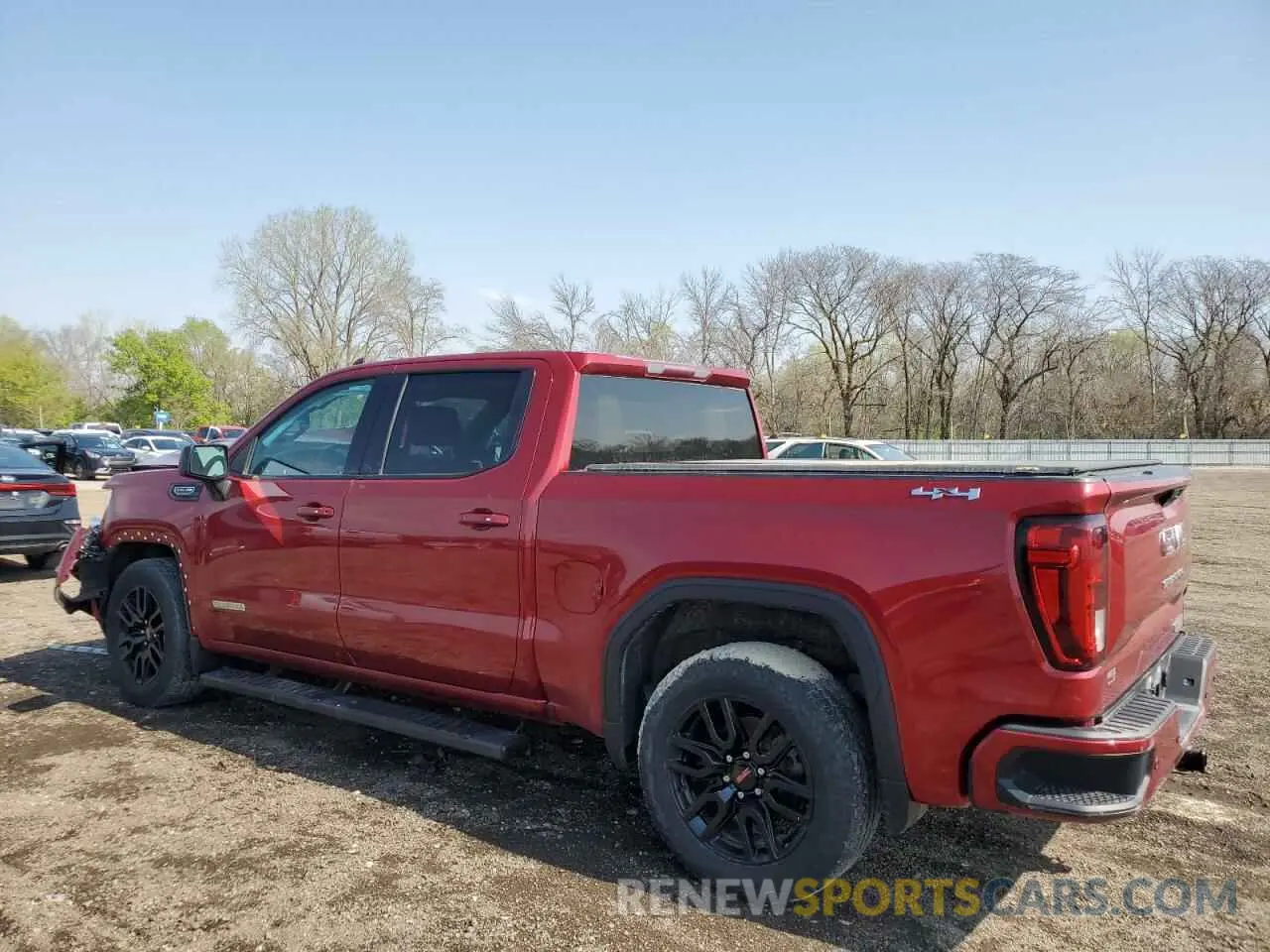 2 Photograph of a damaged car 3GTU9CEDXLG185713 GMC SIERRA 2020