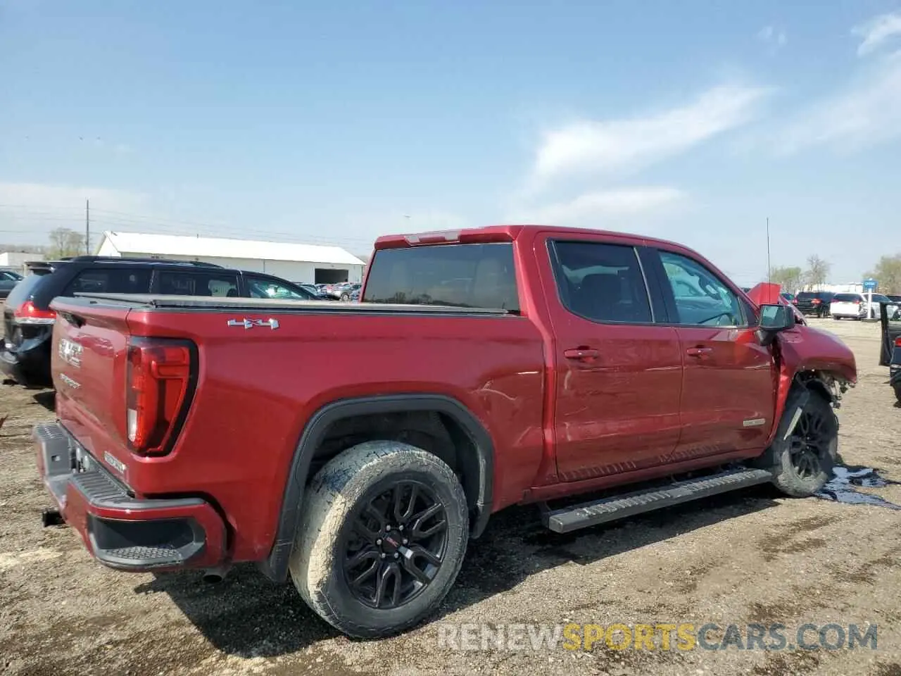 3 Photograph of a damaged car 3GTU9CEDXLG185713 GMC SIERRA 2020