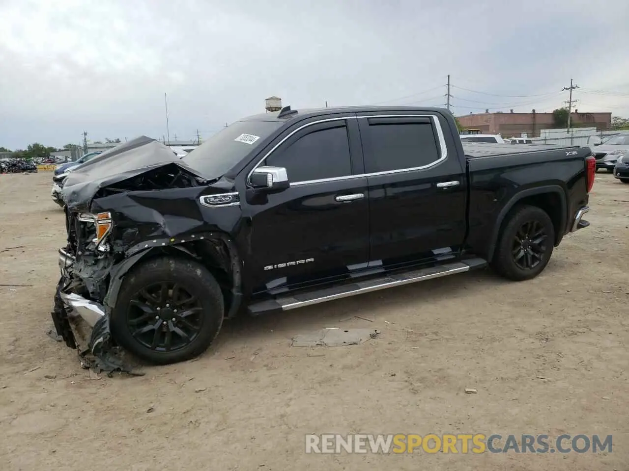 1 Photograph of a damaged car 3GTU9DED5LG329822 GMC SIERRA 2020