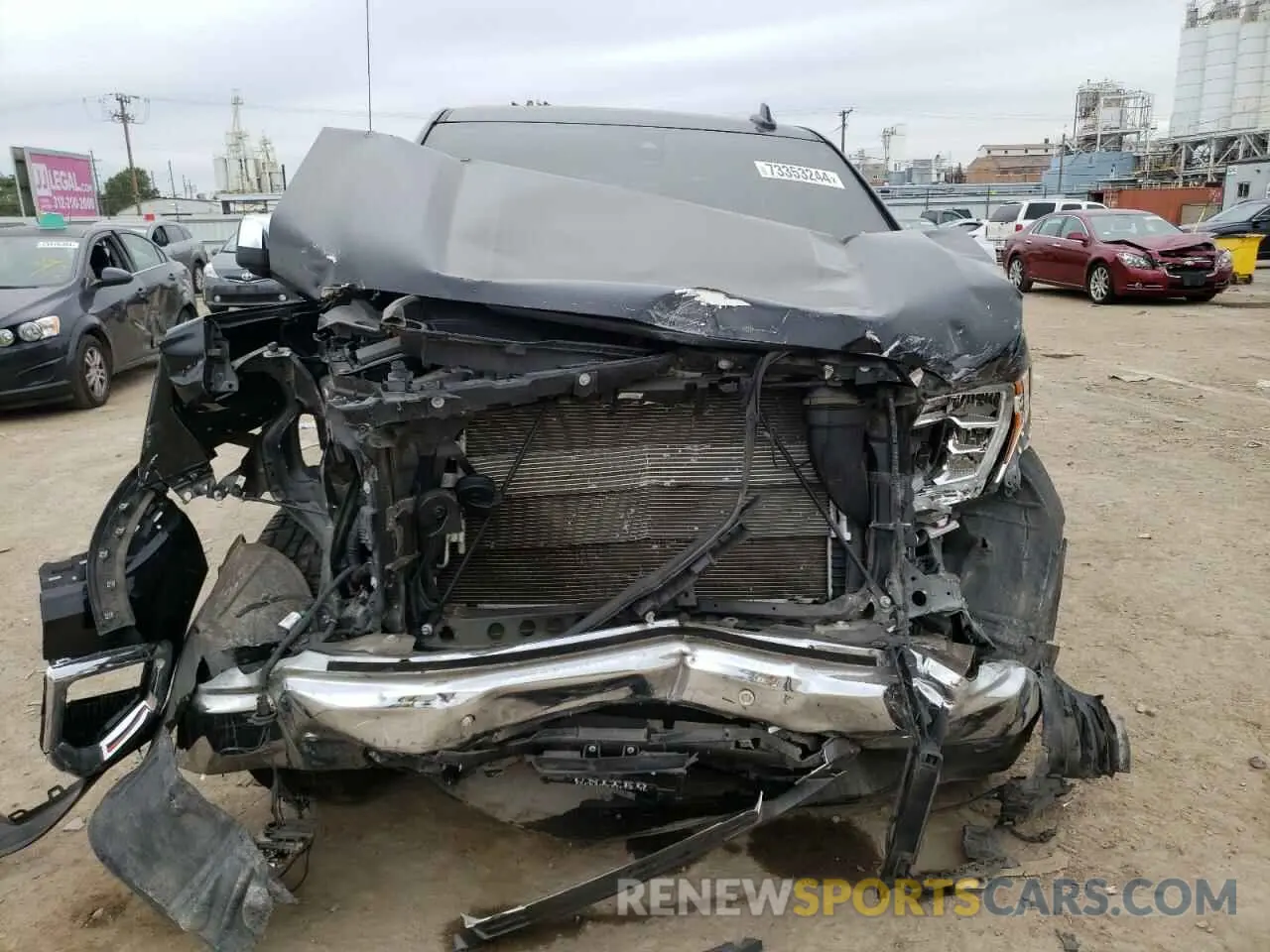 5 Photograph of a damaged car 3GTU9DED5LG329822 GMC SIERRA 2020
